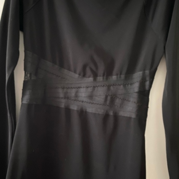 Elizabeth and James long sleeve black dress - Picture 7 of 7